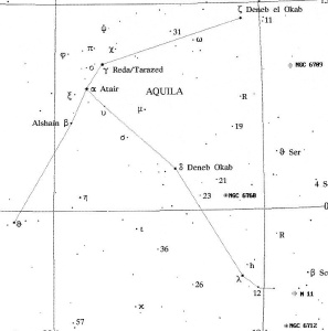 La costellazione dell'Aquila