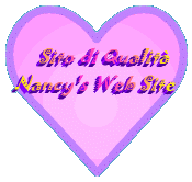 Sito di Qualit  - Nancy's Web Site