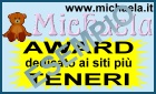 AWARD dedicato ai siti più TENERI