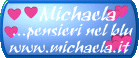 Michaela ...pensieri nel blu