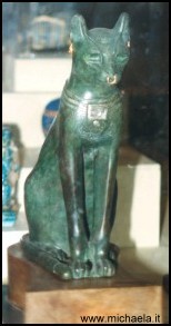 Dea Bastet, bronzo, 600 a.C.