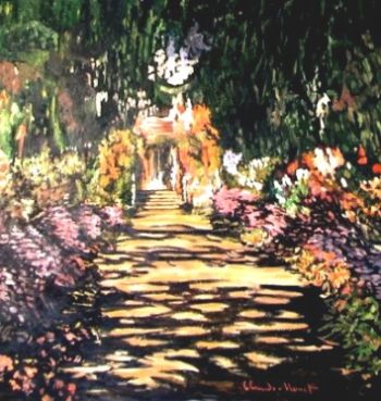 Claude Monet, "Il Viale del Giardino"