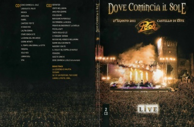 Dove Comincia il Sole Live - 27 agosto 2011 - Luxury Edition - CD